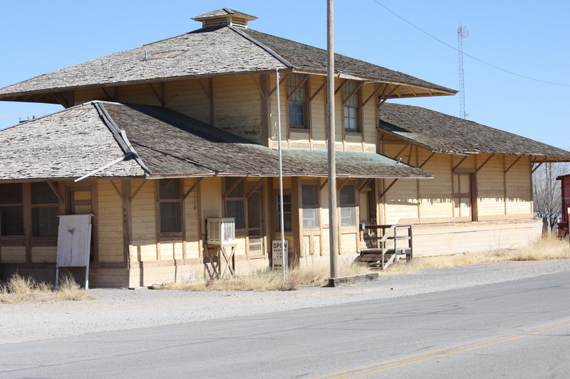 Sierra Blanca, TX: Sierra Blanca Depot, now the town's historical museum