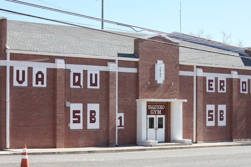 Sierra Blanca, TX Sierra Blanca High School Gymnasium photo, picture