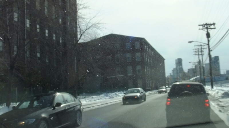 Harrison, NJ: Passaic Ave at Central Ave -demolished Chemical Building