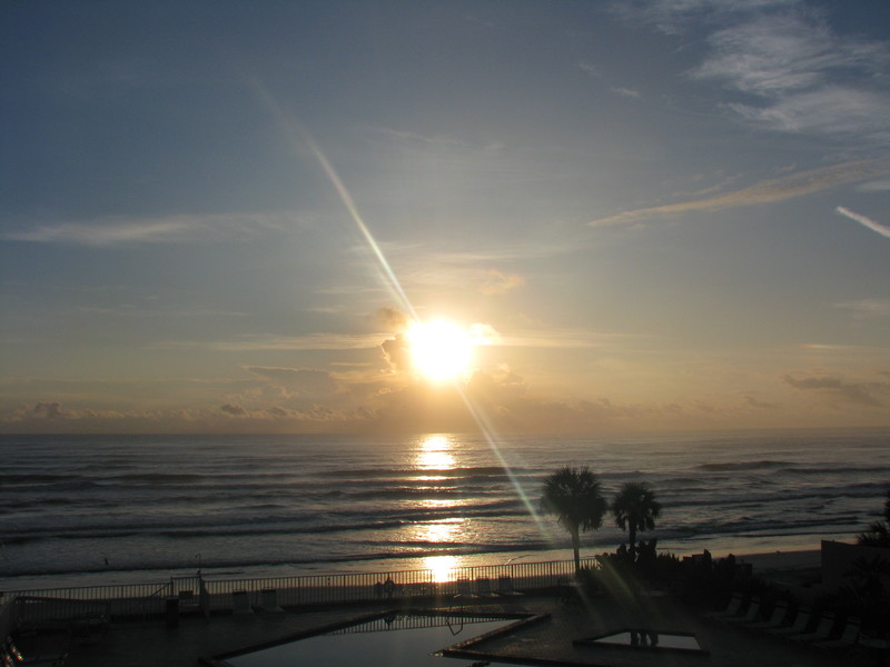 Daytona Beach, FL: Morning rise!!