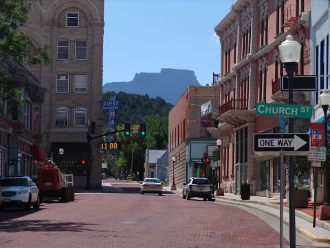 Trinidad, CO: Commercial Street in Trinidad Coloado