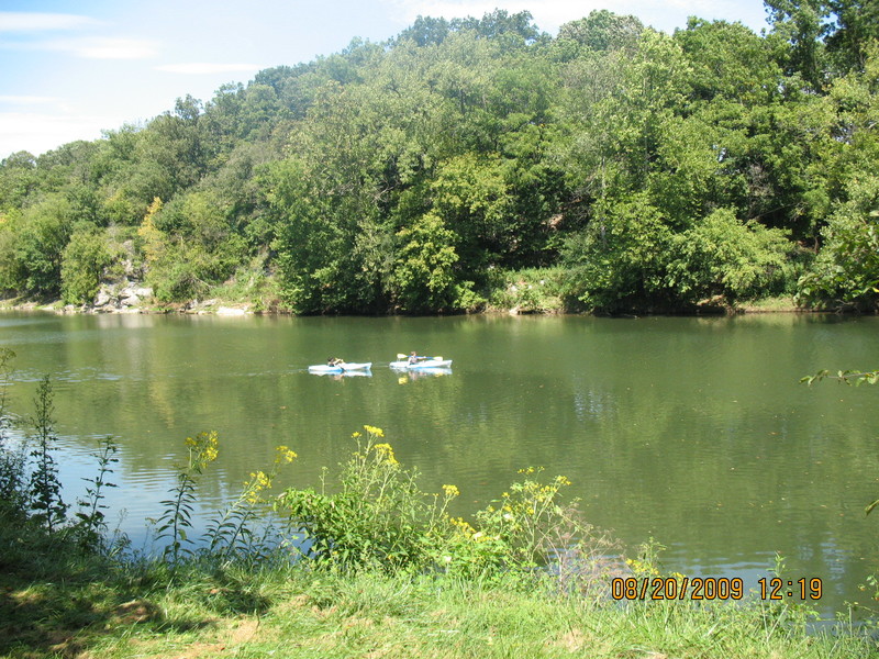 Elkton, VA Canoeing on the Shenandoah River photo, picture, image