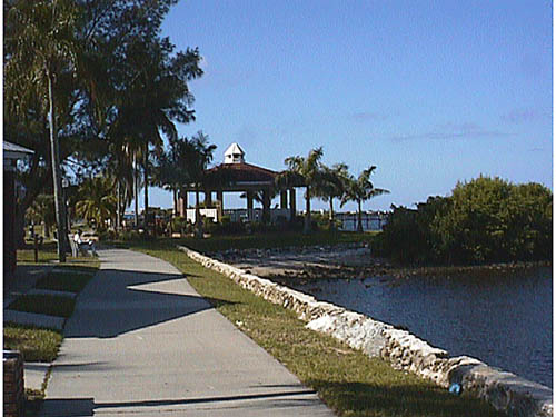 Punta Gorda, FL: The Gazebo in Gilchrist Park - Favorite location for exchanging Wedding Vows