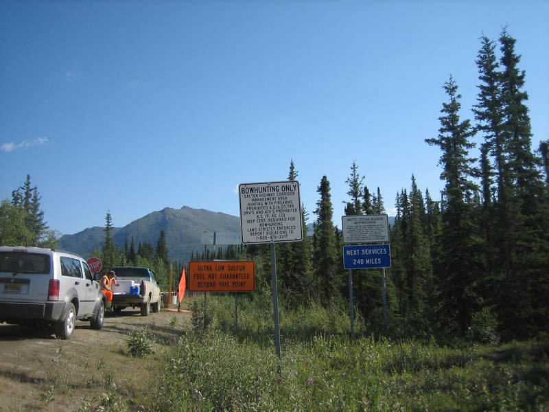 Coldfoot, AK: Between Coldfoot and Wiseman, summer 2010