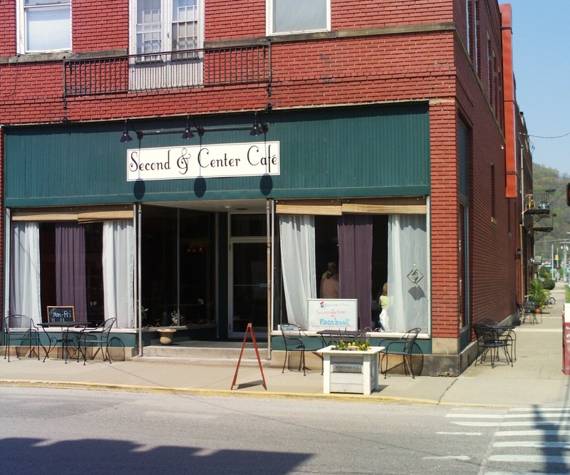 Weston, WV: Second and Center Cafe in down town Weston West Virginia