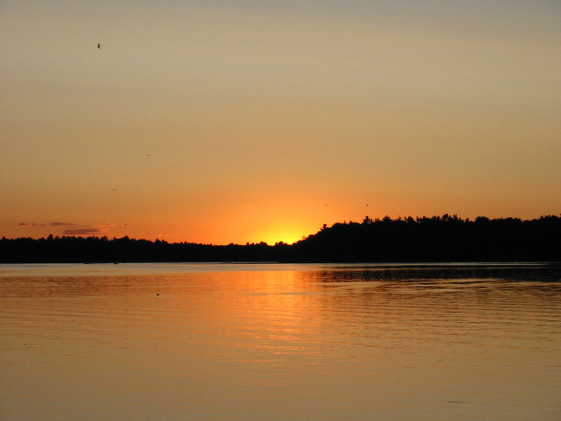 Oscoda, MI: Van Etten Lake Sunset