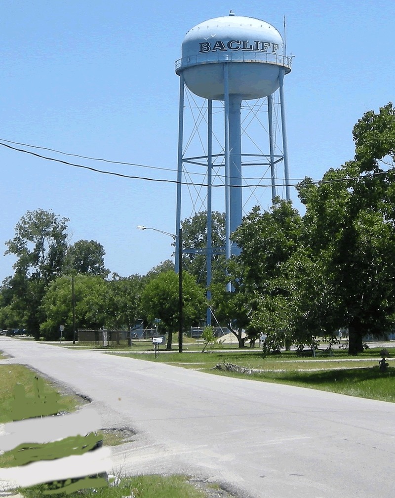 Bacliff, TX: Bacliff MUD water tower