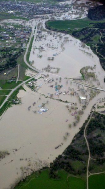 Roundup, MT: Great flood of 2011