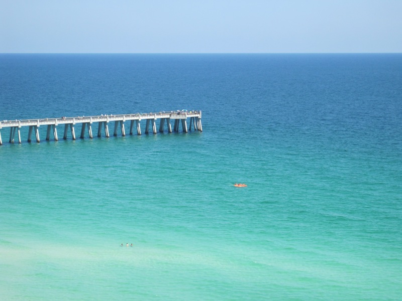 Gulf Breeze, FL: Navarre Beach Pier - Emerald Coast Gulf of Mexico - Navarre Beach FL