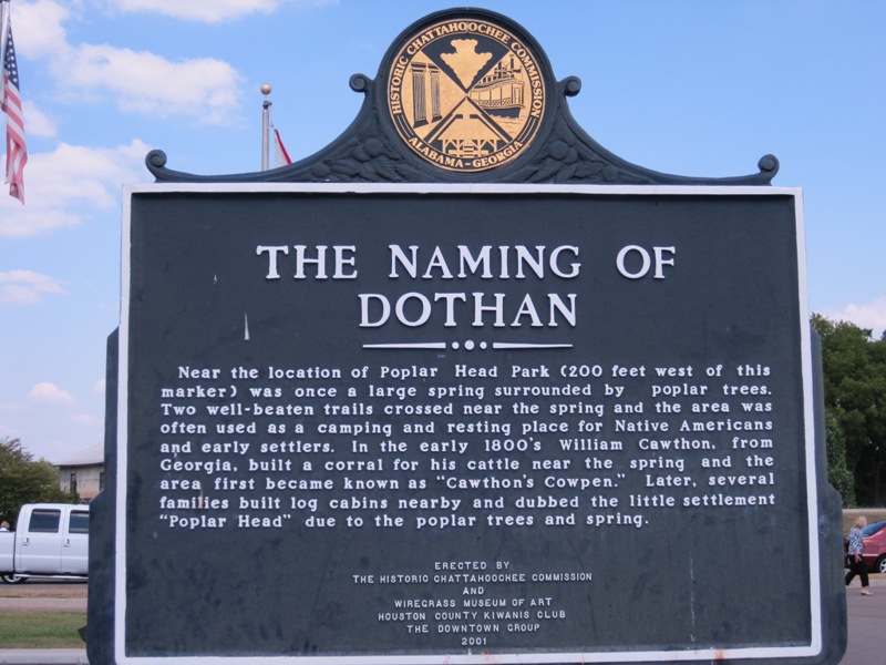 Dothan, AL: Historic Marker - Wiregrass Museum of Art - Dothan, AL