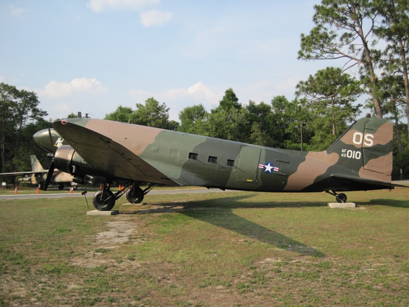 Eglin AFB, FL: AC-47 Spooky Gunship - US Air Force Armament Museum