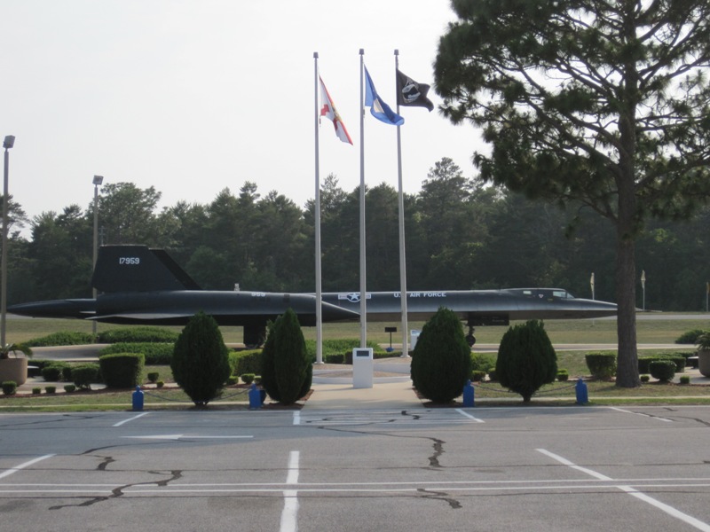 Eglin AFB, FL: SR-71 Blackbird - US Air Force Armament Museum