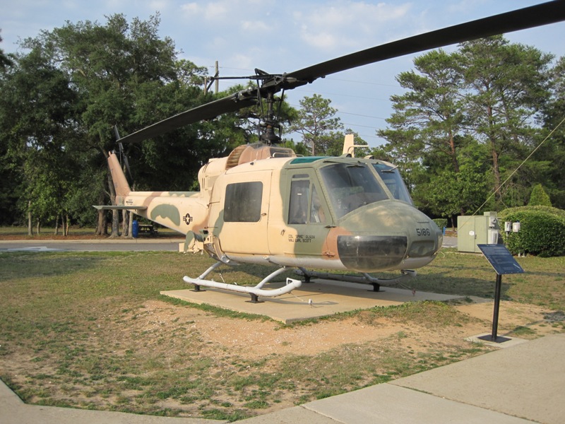 Eglin AFB, FL: UH-1 Iroquois helicopter - US Air Force Armament Museum