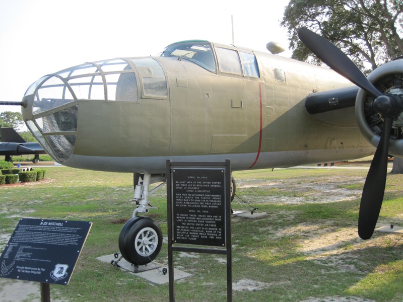 Eglin AFB, FL: B-25 Mitchell Medium Bomber - US Air Force Armament Museum