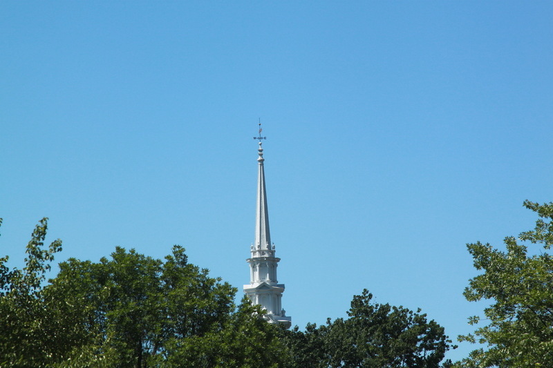 Keene, NH: Church Steeple of Keene, NH