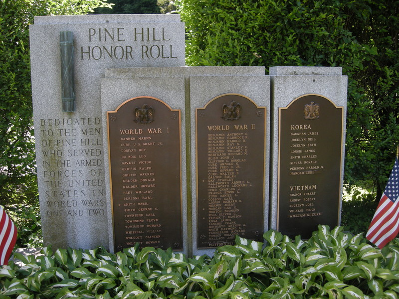 Pine Hill, NY: pine hill memorial