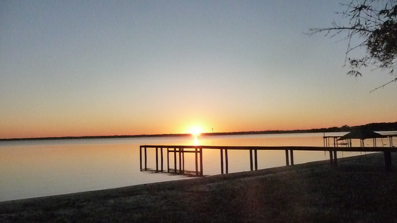 Sebring, FL: Sunset on Lake Jackon