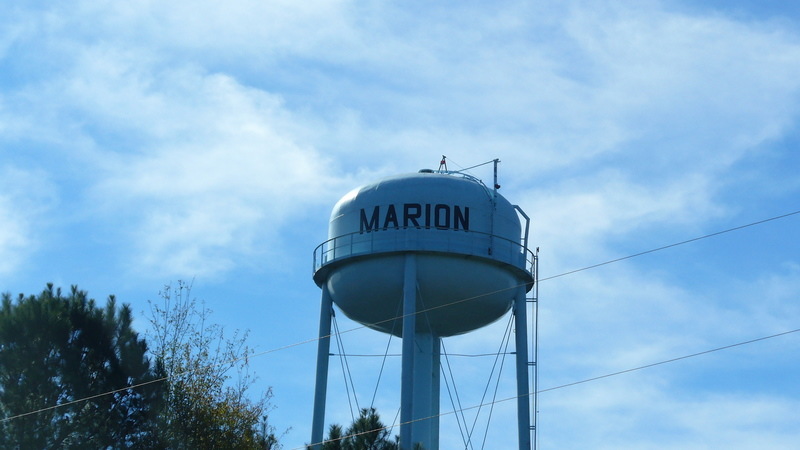 Marion, MS: Marion, Ms Water Tower