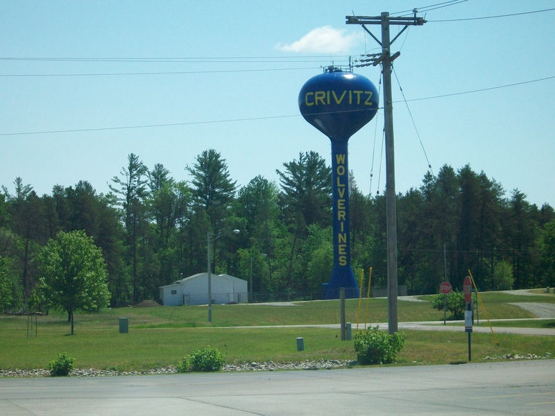 Crivitz, WI: Water Tower