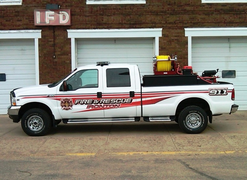 Ironton, MN: IFD Ford F-350 Brush Fire Truck