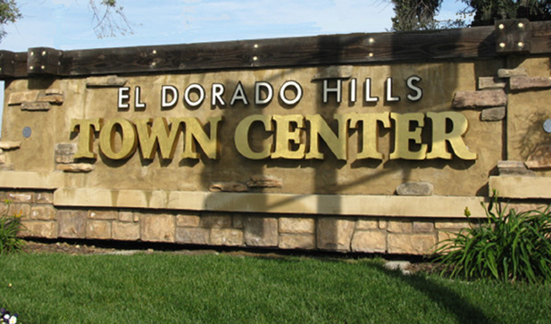 El Dorado Hills, CA: Town Center El Dorado Hills Ca, Monument Sign