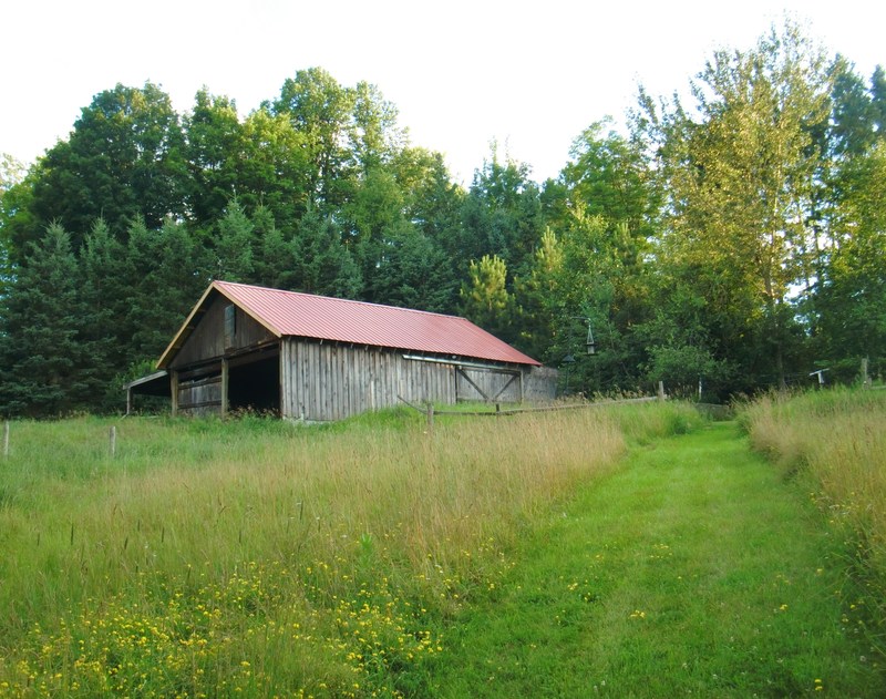 Iron Mountain, MI: photo of my brother Fred's barn off of Grandview Drive