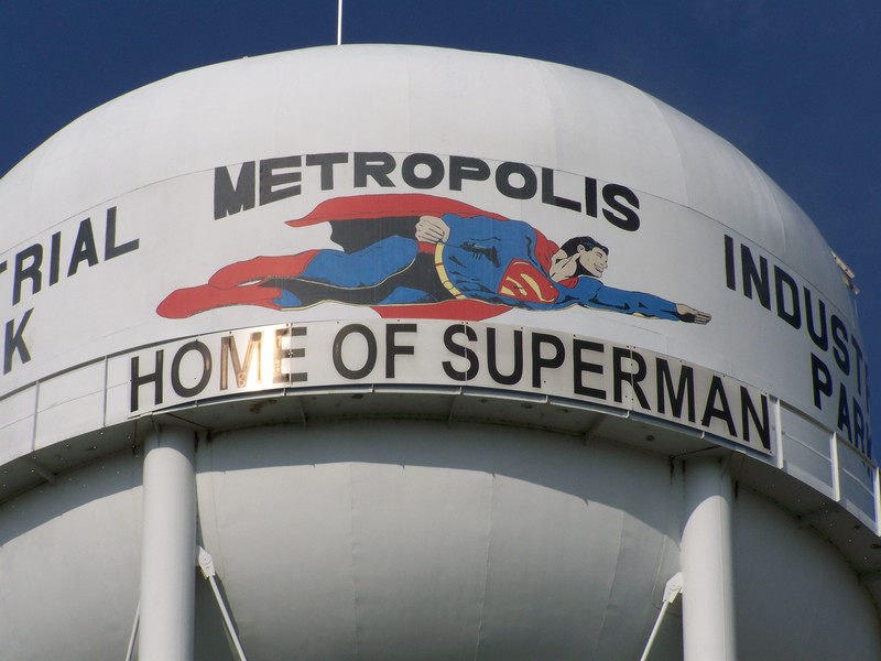 Metropolis, IL: Metropolis Industrial Park Water Tank