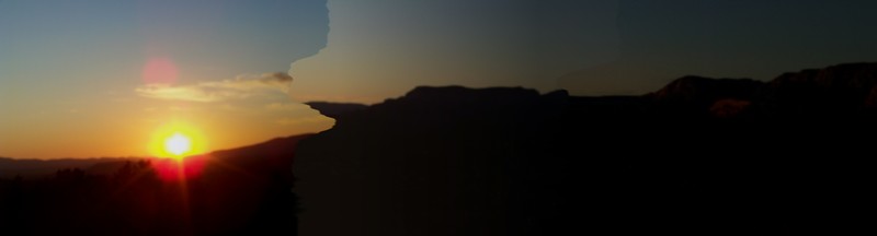 Sedona, AZ: Sedona Sunrise over looking the town