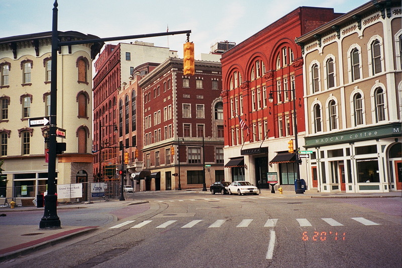 Grand Rapids, MI: Historic buildings of downtown Grand Rapids.
