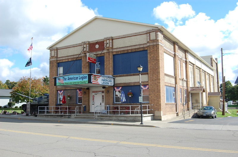 Wayland, NY: Wayland American Legion building 1922