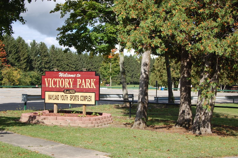 Wayland, NY: Victory Park in Wayland