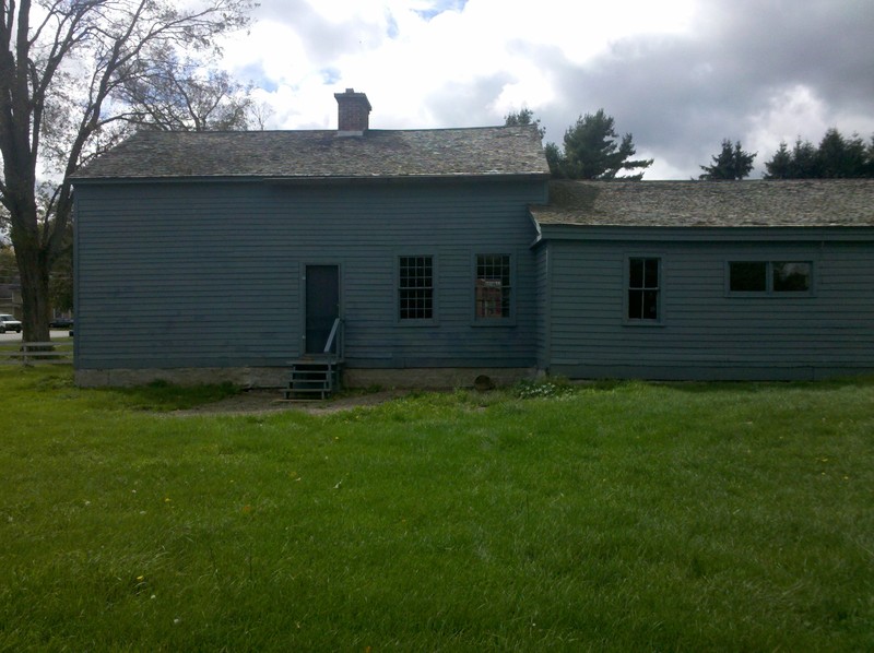 Pike, NY: antique building in the fair grounds 2011