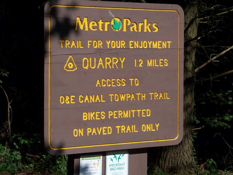 Peninsula, OH: Ohio Erie Canal Towpath Deep Lock Quarry