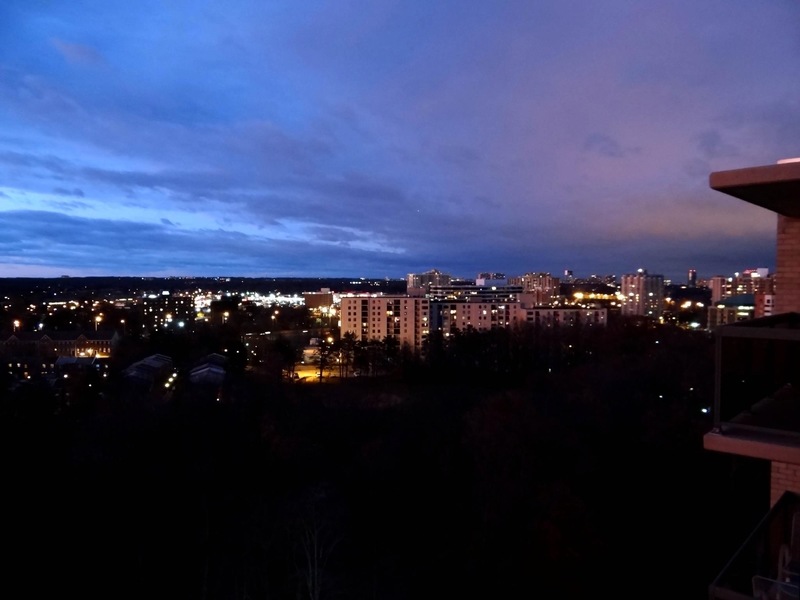 Alexandria, VA: West end of Alexandria, VA at dusk