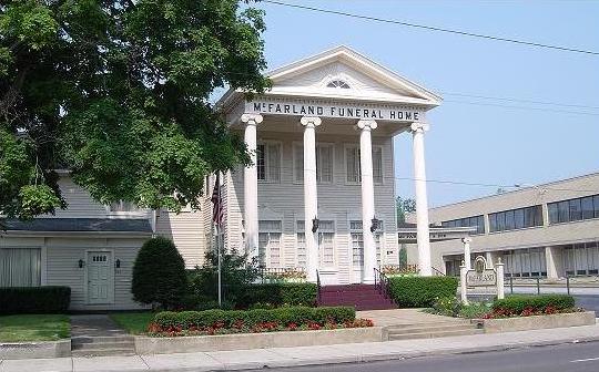 Warren, OH: McFarland & Son Funeral Home, Established 1897