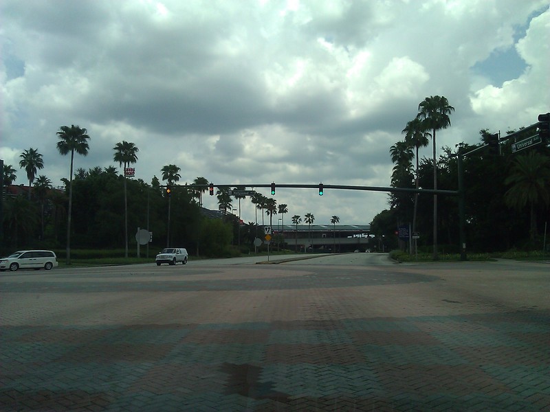 Orlando, FL: A street in Orlando,Fl