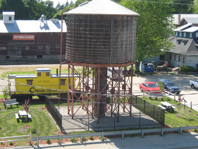Grant, MI: Historic Wood Water Tower