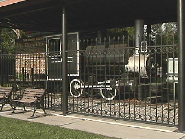 Montpelier, ID: RR Steam Engine in Montpelier, ID