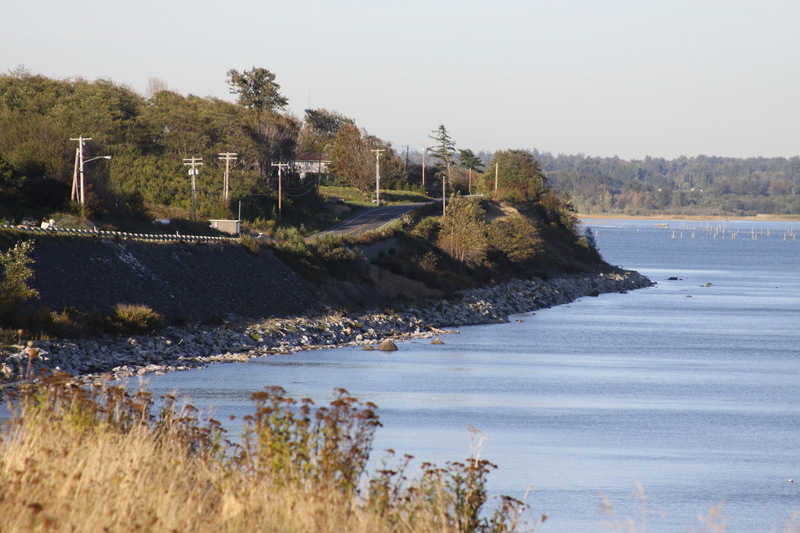 Lummi Reservation, WA: Lummi Shore Road & Bellingham Bay