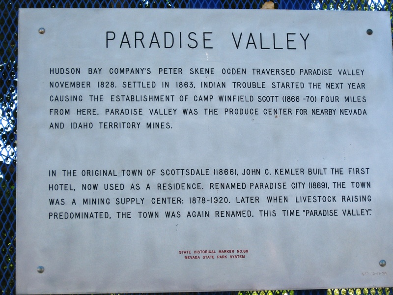 Winnemucca, NV Paradise Valley, NV about 40 miles north of