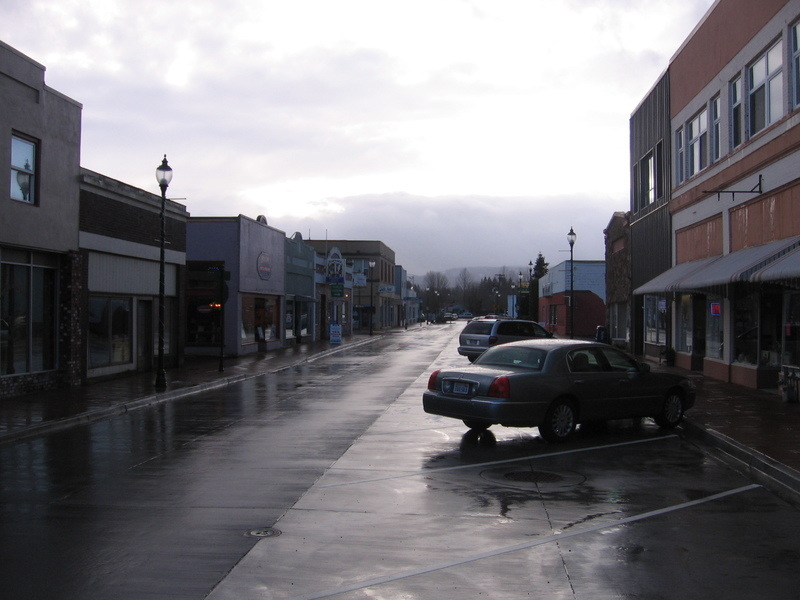 Castle Rock, WA: Downtown Castle Rock Washington (Cowlitz Street)