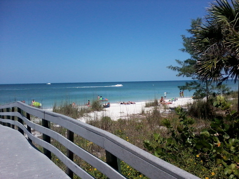 Indian Rocks Beach, FL : Indian Rocks Beach access boardwalk through ...