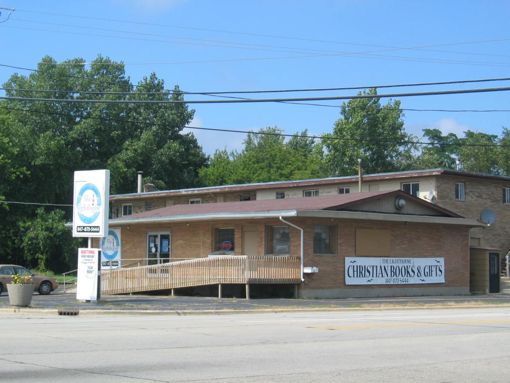 Winthrop Harbor, IL The Lighthouse Book Store on Sheridan and