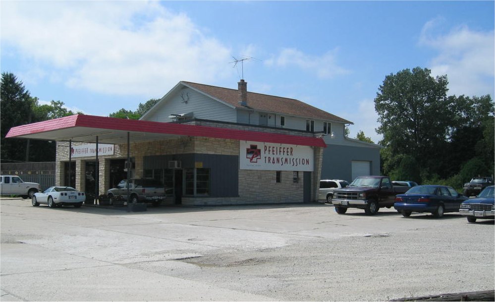 Winthrop Harbor, IL: Pfeiffer Transmission on Sheridan and State Line Road (Russell Road)