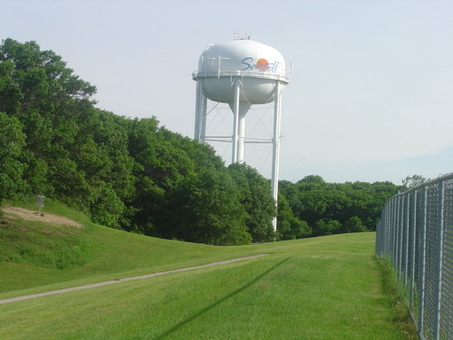 Sartell, MN: watertower Sartell