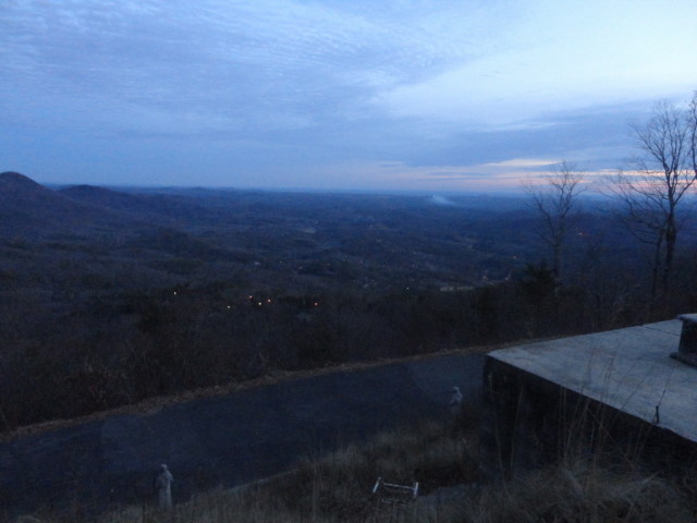 Clayton, GA: On top of one of the many mountains looking out on clayton,ga