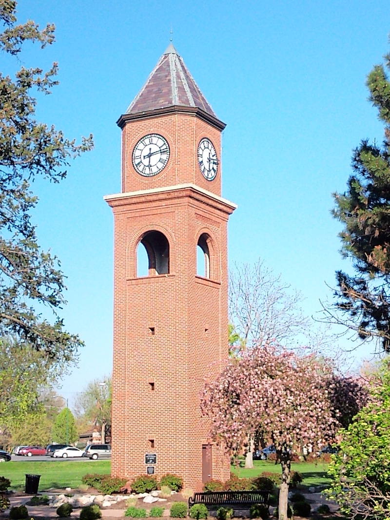St. Marys, OH: Memorial Park Clock Tower