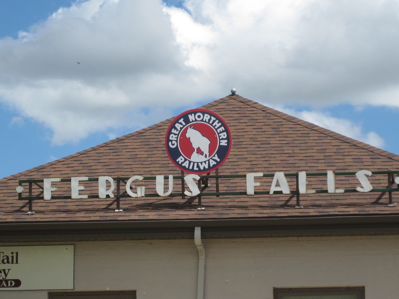 Fergus Falls, MN: Depot in Fergus Falls