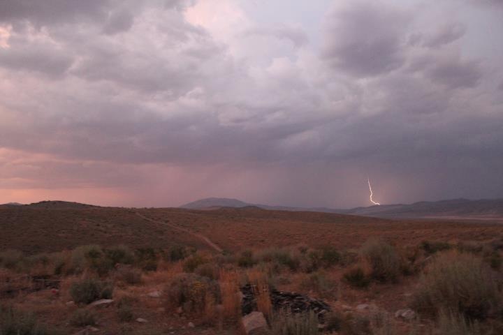 Silver Springs, NV: Thunderstorms in the summer is common