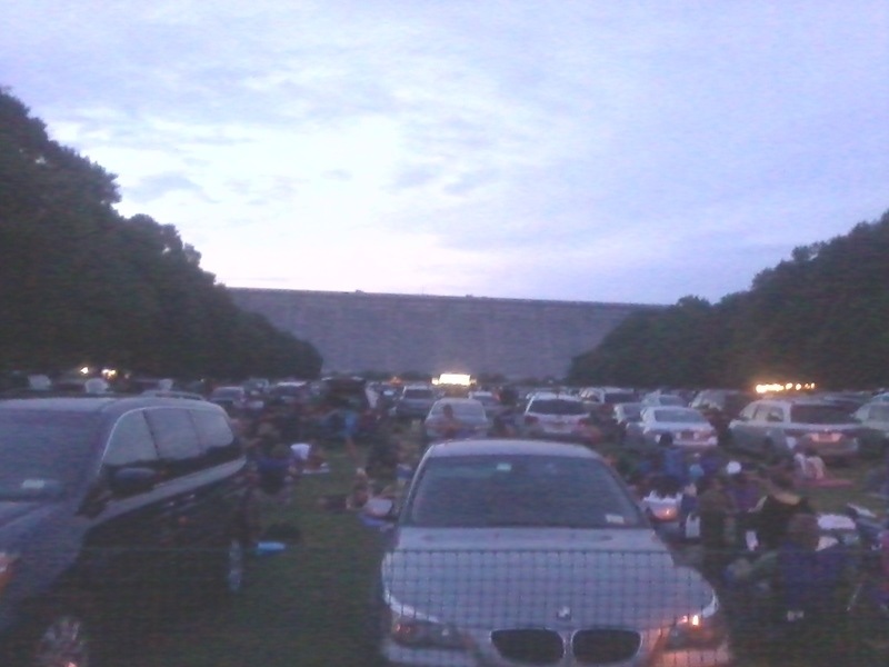 Valhalla, NY: kensico dam on 4th of july